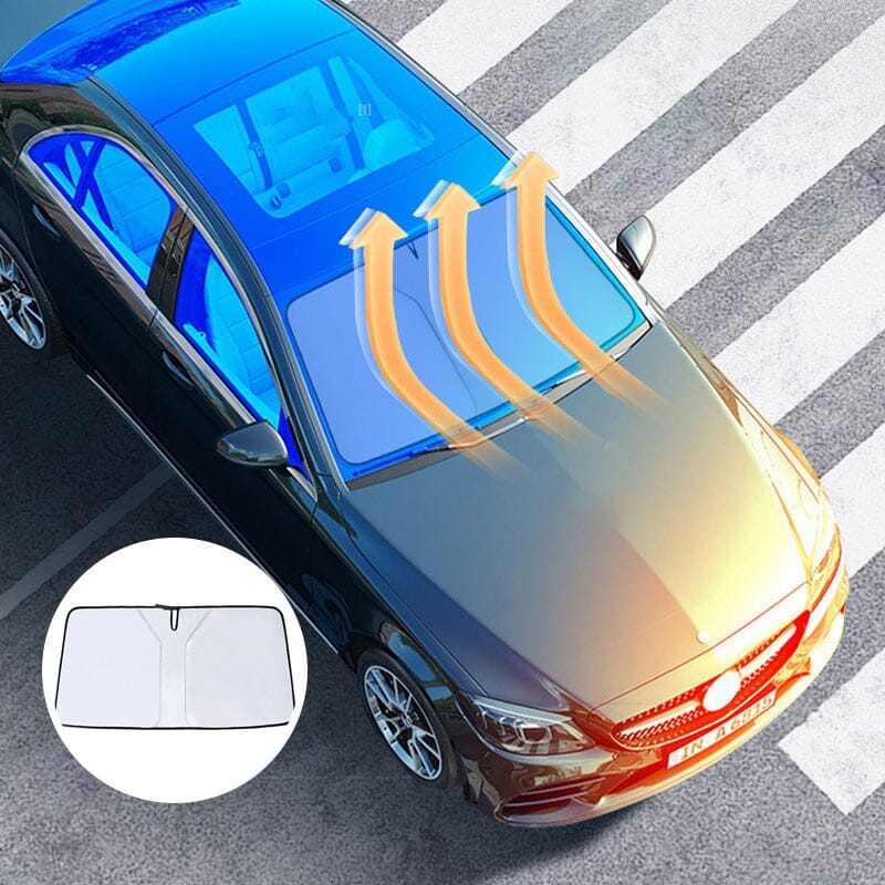 ☀️Windshield Sunshade Foldable Sun Shield – goodquai