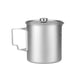 25.4oz Premium Press Coffee Maker Titanium Cup with Fine Filter Layer