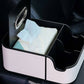 Multifunctional Car Armrest Organizer for Tissues & Drinks