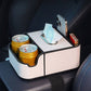 Multifunctional Car Armrest Organizer for Tissues & Drinks