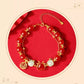 Faux Agate Dragon Golden Fortune Bracelet
