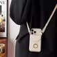Multi-functional Crossbody Bag with Pocket for iPhone Series Phones
