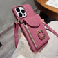 Multi-functional Crossbody Bag with Pocket for iPhone Series Phones